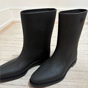 Toteme Black Winter & Rain Boots